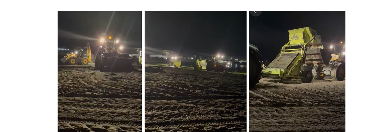 VIDEO O mie de tone de alge, strânse de ABADL: Utilajele lucrează numai noaptea