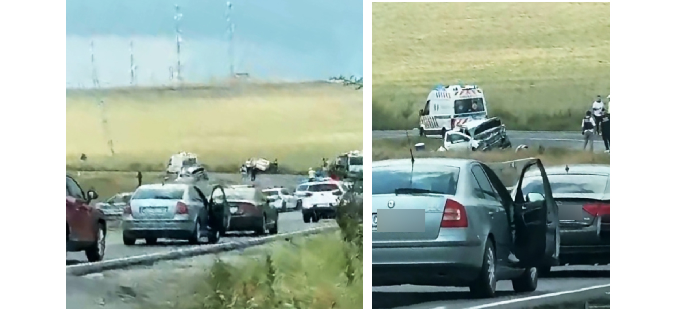 OFICIAL: Cum a avut loc TERIBILUL accident de pe DN22, de lângă Sibioara. Șase persoane au fost rănite