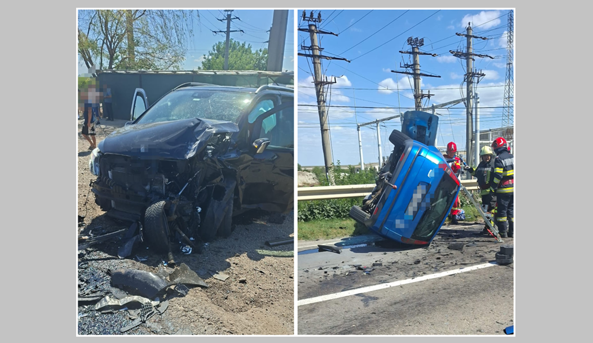 Accident CUMPLIT: Două persoane AU MURIT și alte patru, dintre care 3 copii, au ajuns la spital! Totul, din cauza unei depășiri