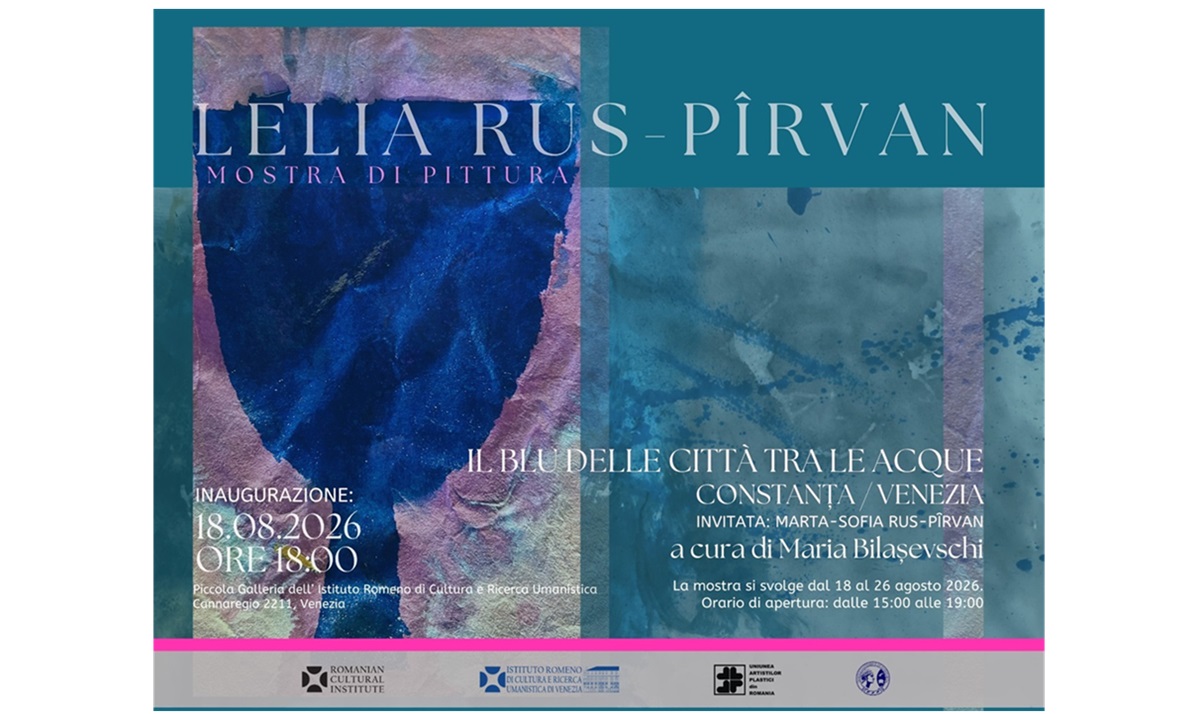 FOTO 37 de lucrări ale artistei Lelia Rus Pîrvan, directorul Muzeului de Artă, expuse în Italia! Când va avea loc vernisajul expoziției intitulate Albastrul orașelor de lângă ape: Constanța - Veneția