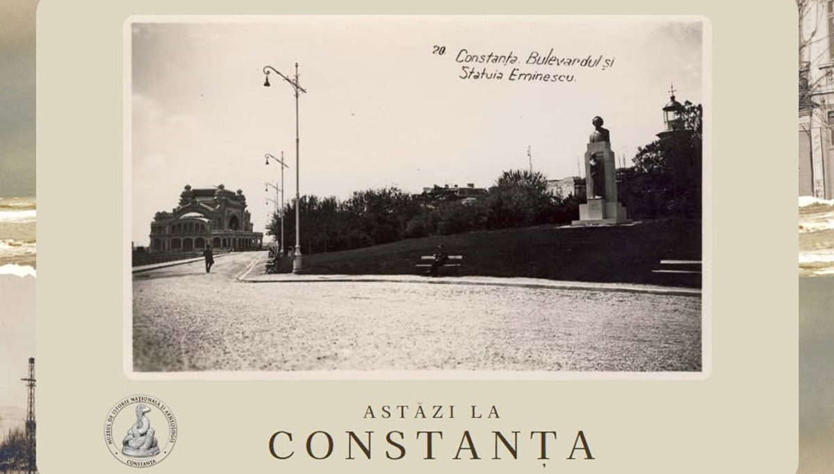 Muzeul de Istorie Constanța, amintiri despre Serbările Mării în perioada interbelică: Ziua în care a fost dezvelit bustul lui Eminescu de pe Faleza Cazinoului