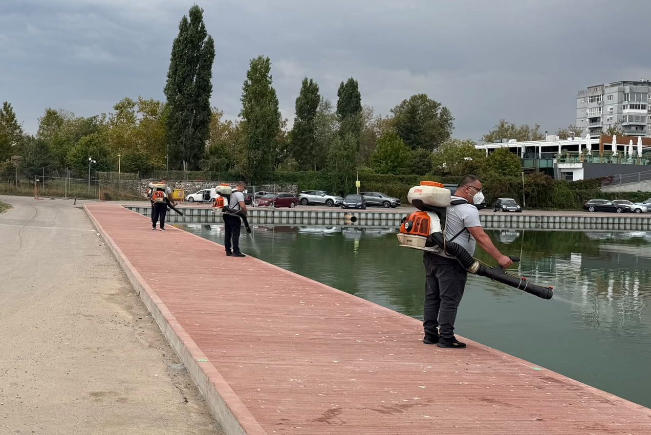 FOTO Astăzi demarează proiectul privind noile acțiuni de dezinsecție și deratizare în Constanța