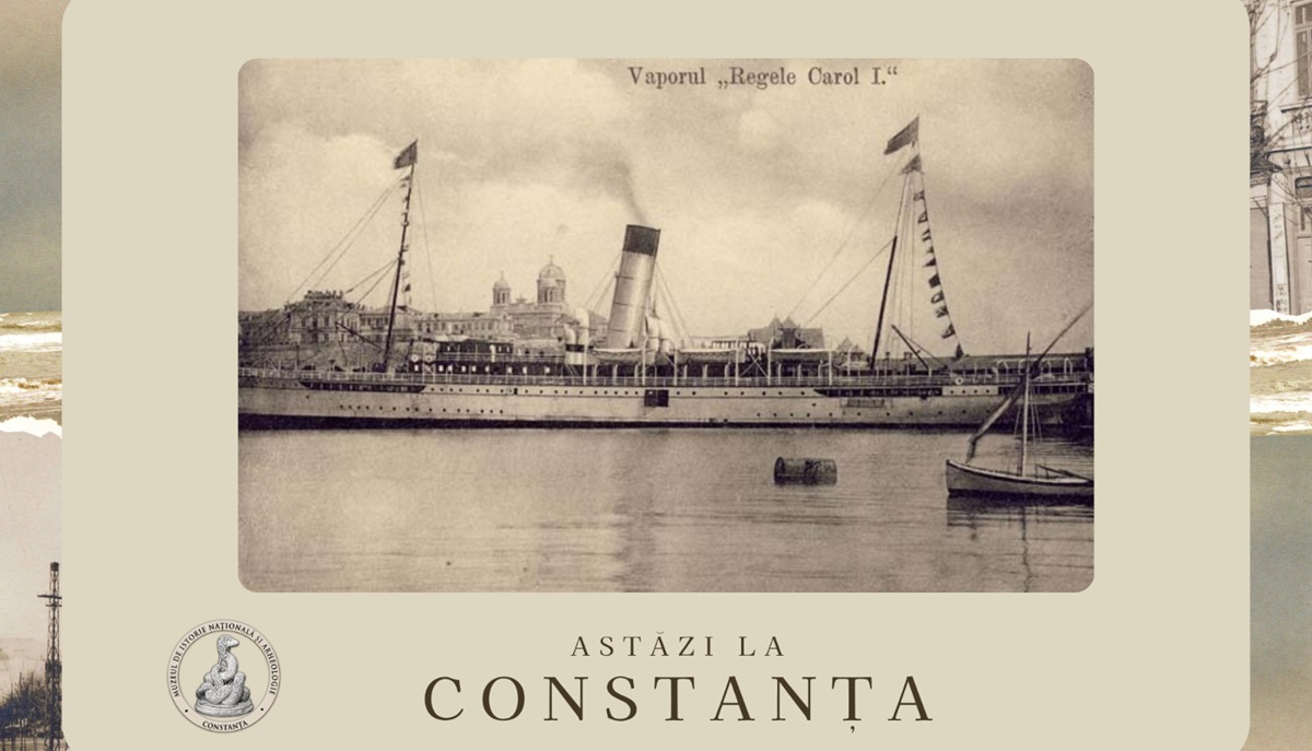 Muzeul de Istorie Constanța, amintiri de acum un secol: Recitalul companiei Constantin Tănase și vizita studenților turci cu vaporul Regele Carol