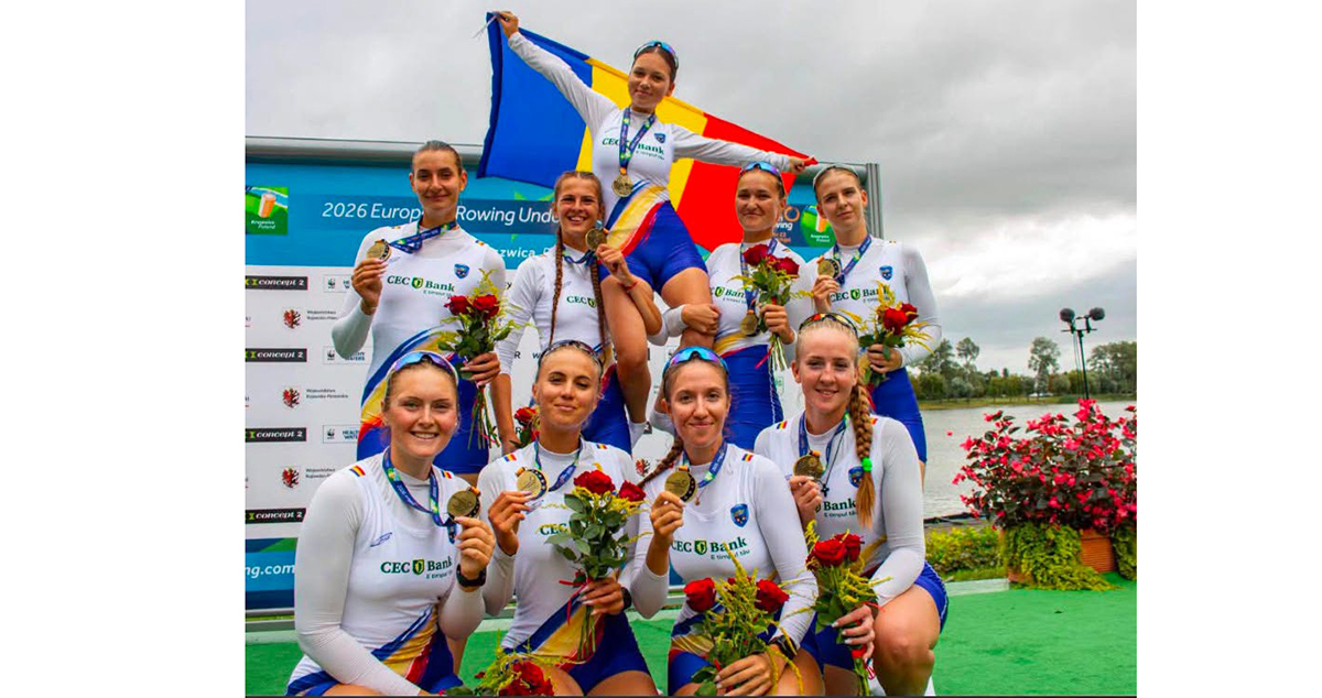 FOTO Rezultate EXTRAORDINARE pentru canotorii CSM Constanța: Patru medalii de aur și una de argint la Europenele U23