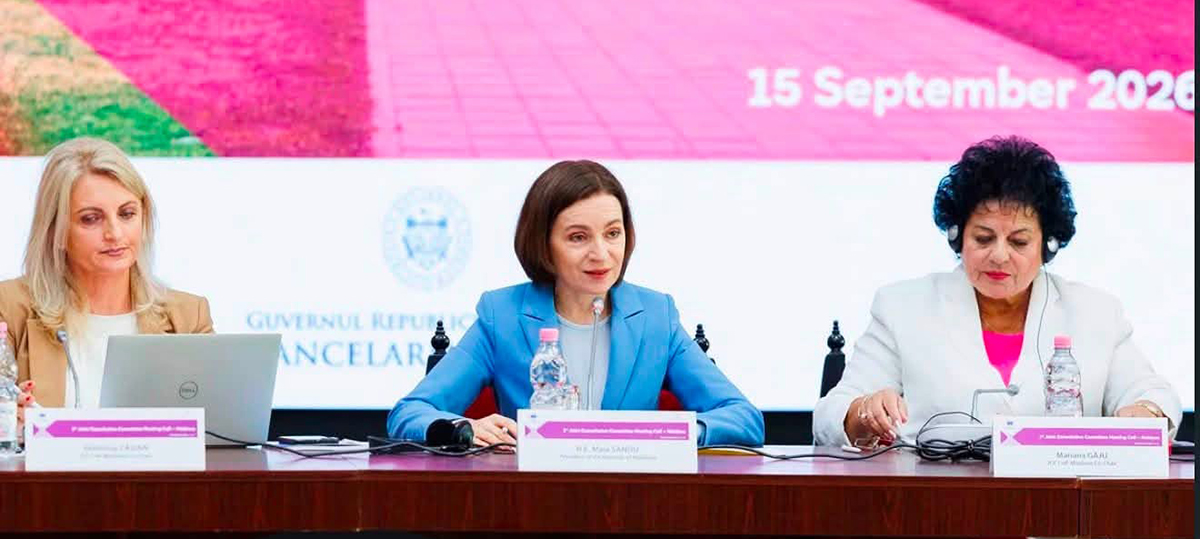 FOTO Primarul Mariana Gâju a participat, alături de președintele Maia Sandu, la reuniunea inaugurală a Comitetului Consultativ Mixt dintre Republica Moldova și Comitetul European al Regiunilor