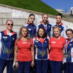 Sabrina Maneca Voinea de la CSM Constanța, în finala Cupei Mondiale Challenge la gimnastică artistică, de la Paris