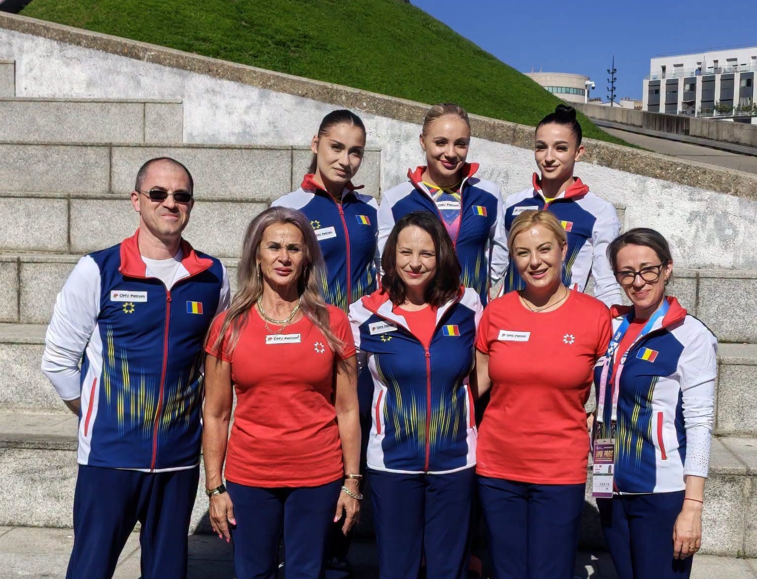 Sabrina Maneca Voinea de la CSM Constanța, în finala Cupei Mondiale Challenge la gimnastică artistică, de la Paris