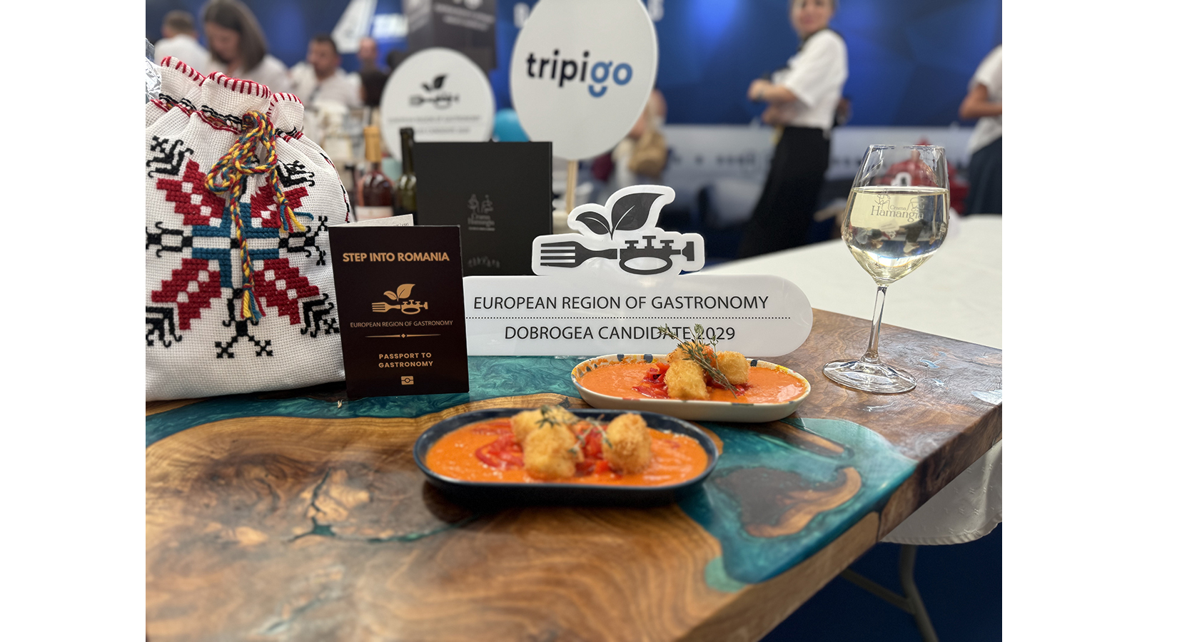 FOTO Dobrogea, candidată la titlul de Regiune Gastronomică Europeană 2029 și-a prezentat gusturile la BIAS 2026. Trei regiuni gastronomice, o singură poveste: România