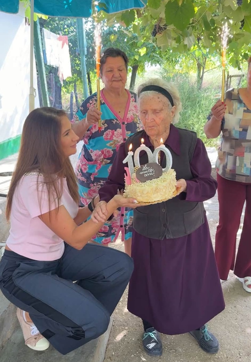 Dumbrăveni primar Luminița Șandru localnică Rada Uțupanu 100 de ani