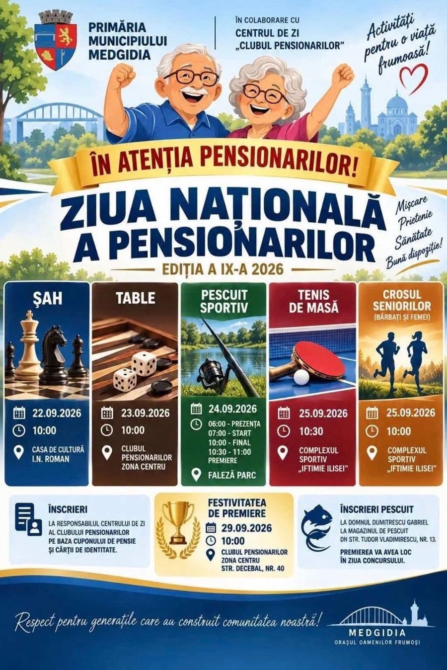 Medgidia Ziua Națională a Pensionarilor
