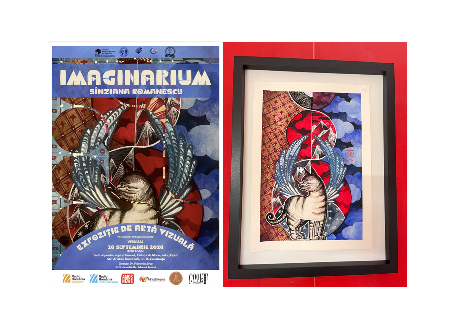 Constanța: Expoziția Imaginarium, universul fantastic al conf. univ. dr. Sînzianei Romanescu de la Ovidius, deschisă la Teatrul Căluțul de Mare până pe 29 septembrie