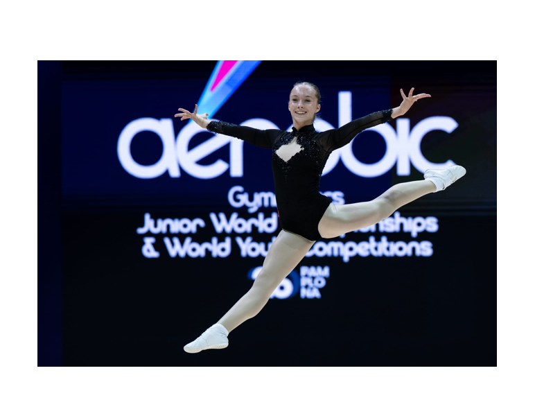Tinerii excepționali ai Constanței: De la pasiunea pentru dans la podiumul mondial - povestea Dianei Ioana David, vicecampioană mondială la gimnastică aerobică