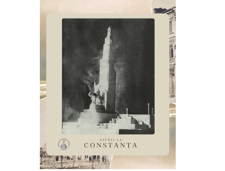MINAC Constanța: 21 septembrie 1928 - Concursul pentru Monumentul Dobrogei, proiectul care nu a fost construit