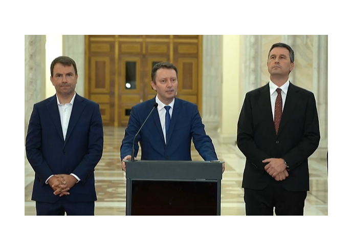 Premierul desemnat Siegfried Mureşan a depus la parlament lista Guvernului şi programul de guvernare