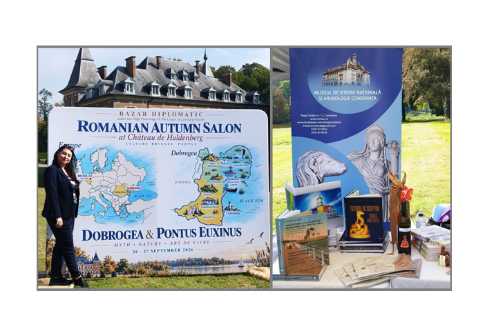 FOTO Muzeul de Istorie Națională și Arheologie Constanța, prezent la Bazar Diplomatic – Romanian Autumn Salon, în Belgia