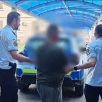 VIDEO Șofer fără permis încătușat de Poliția Rutieră, la Ovidiu! Azi va fi prezentat procurorului de caz