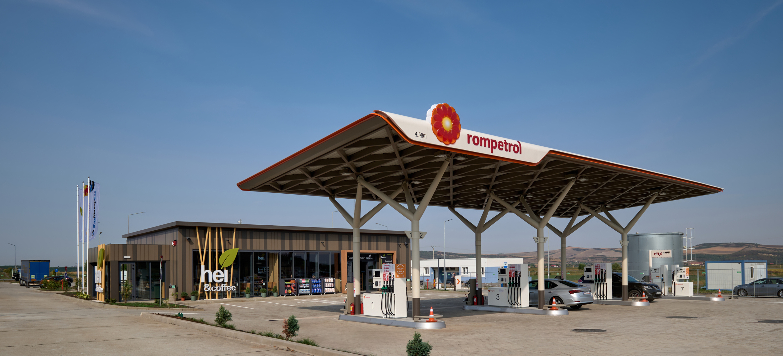 Rompetrol Downstream deschide primele stații de carburanți de pe Autostrada Transilvania