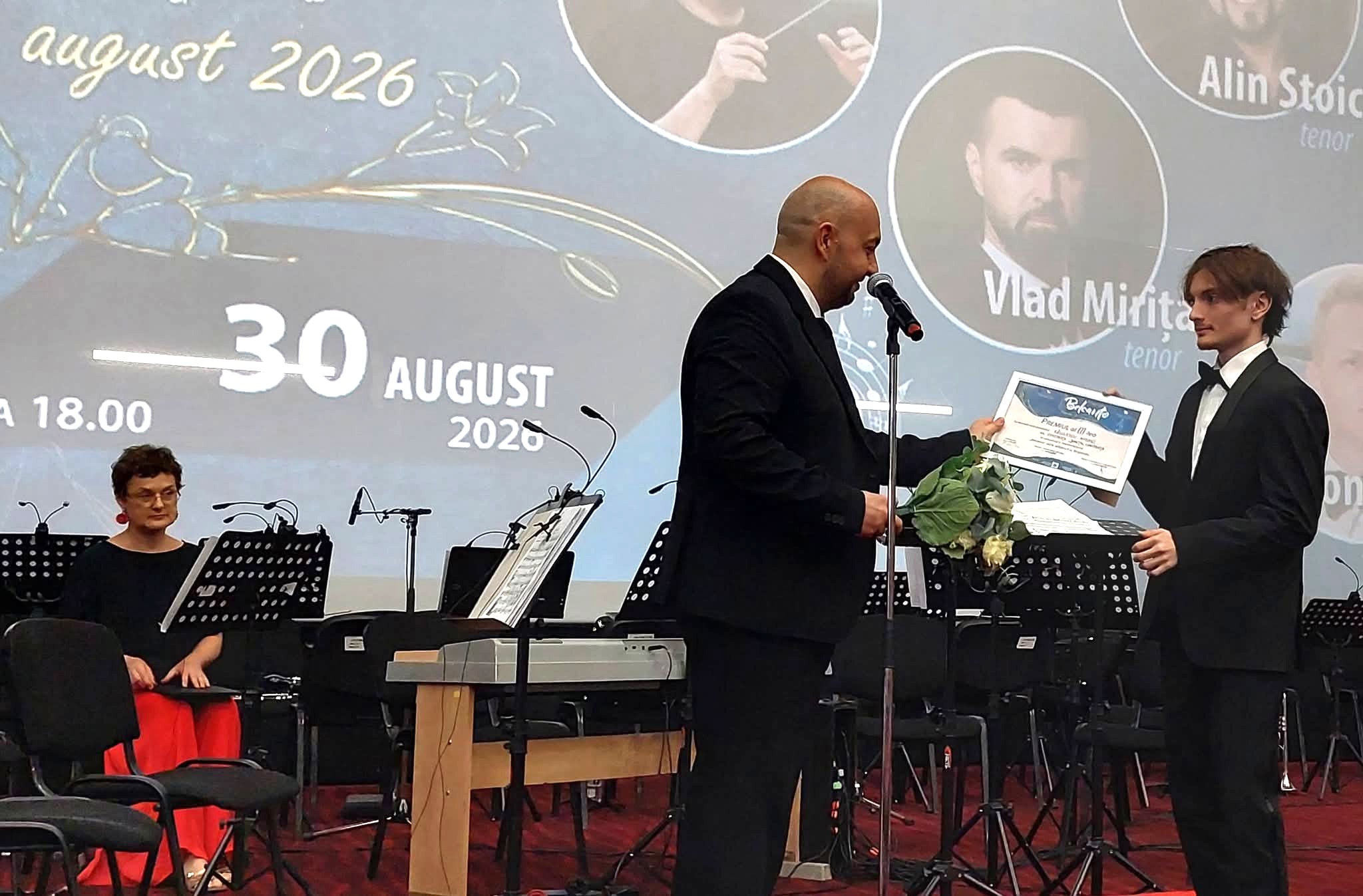 Premiul al III-lea pentru Rădulescu Andrei la Festivalul Național de Muzică Clasică Belcanto, performanță pentru Colegiul Național de Arte Regina Maria din Constanța, la finalul vacanței de vară