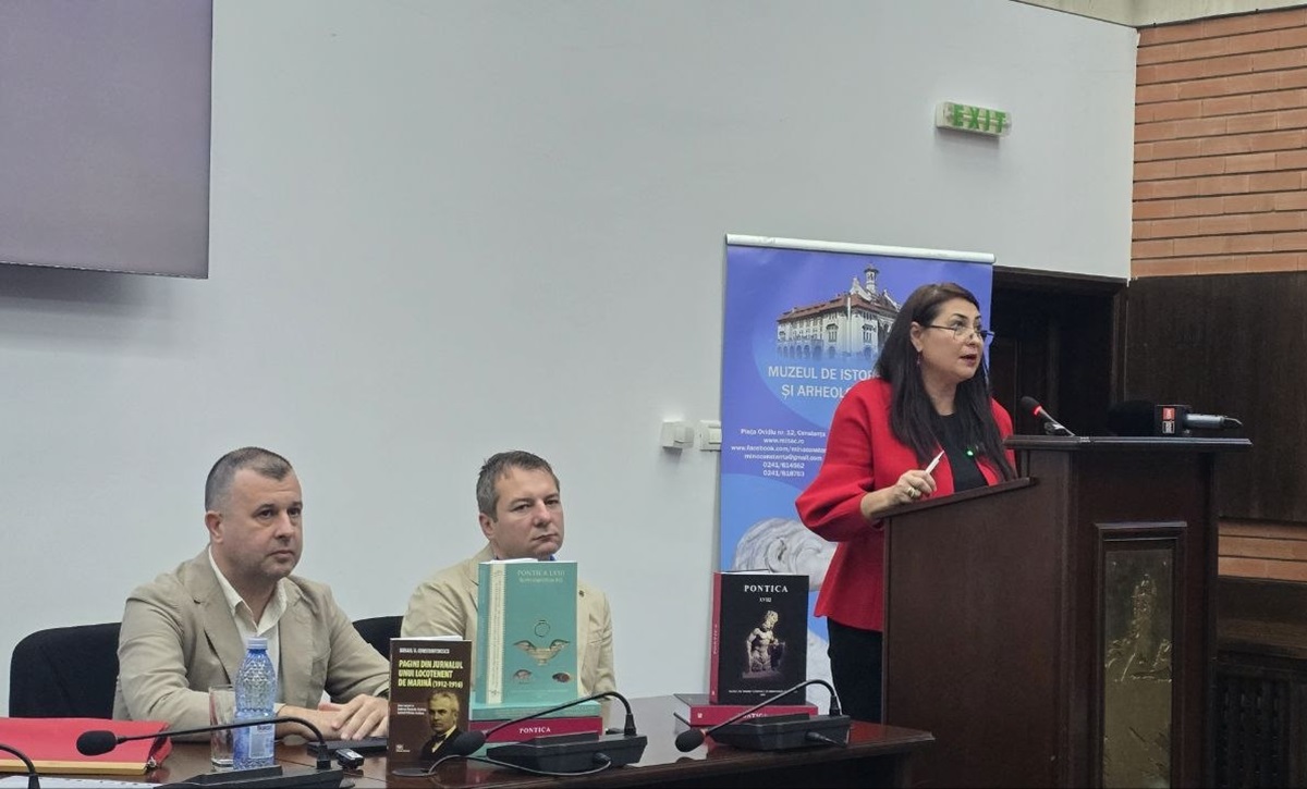 LIVE FOTO VIDEO Sesiunea Științifică Internațională Pontica, la start: Constanța devine capitala arheologiei românești, spune dr. Delia Cornea, managerul Muzeului de Istorie