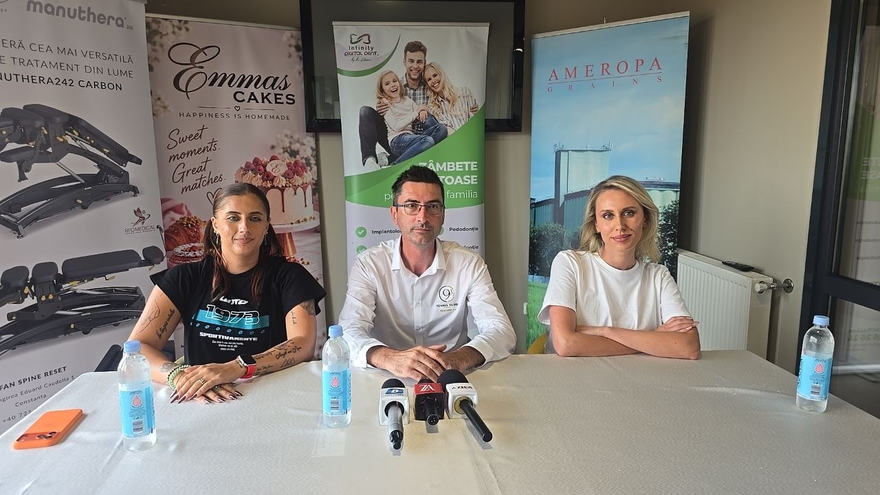 LIVE FOTO VIDEO Reprezentanții Tenis Club 9Jumate, detalii despre turneul ITF pe care îl organizează la Constanța: Încercăm să organizăm cât mai multe astfel de evenimente pentru tinerii jucători