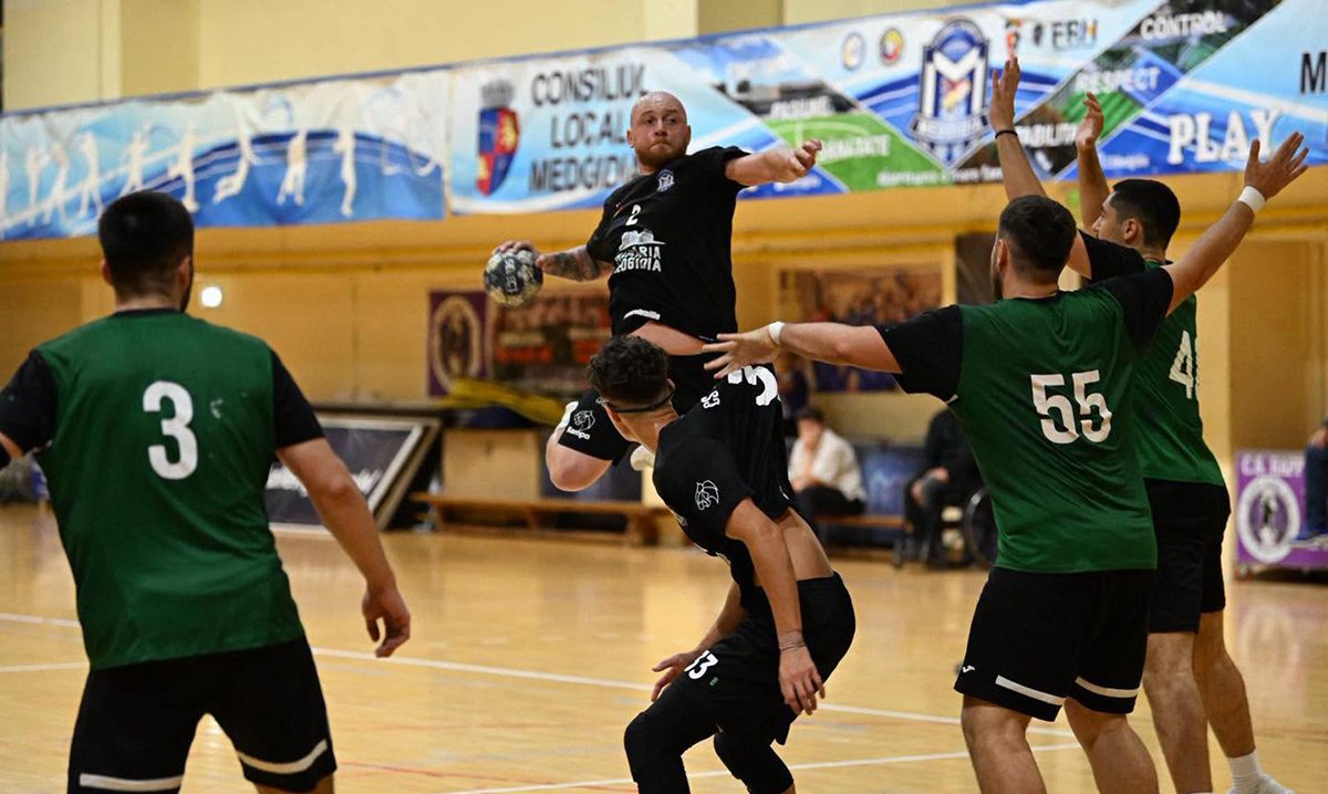 FOTO Handbaliștii CS Medgidia, victorie CATEGORICĂ împotriva CS Concordia Chiajna: Mesajul antrenorului Adrian Georgescu