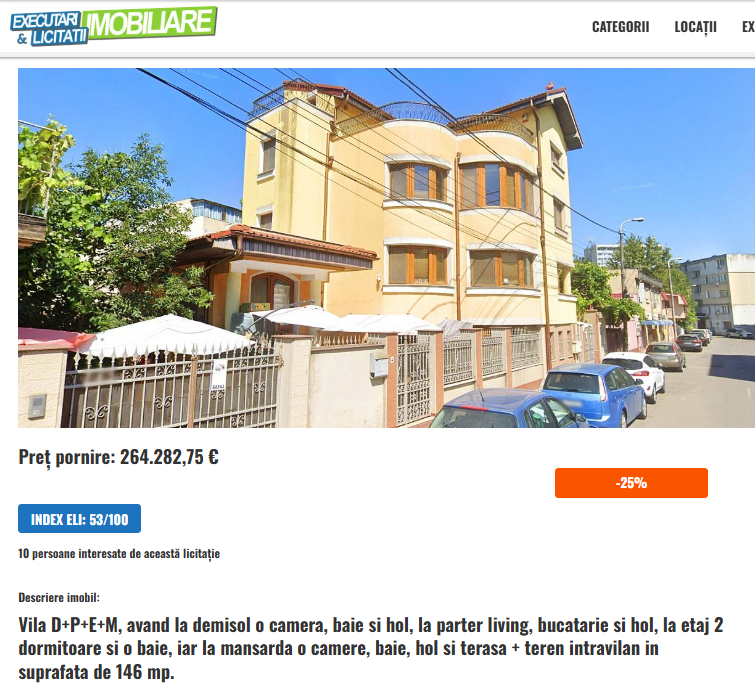 licitație imobil Constanța