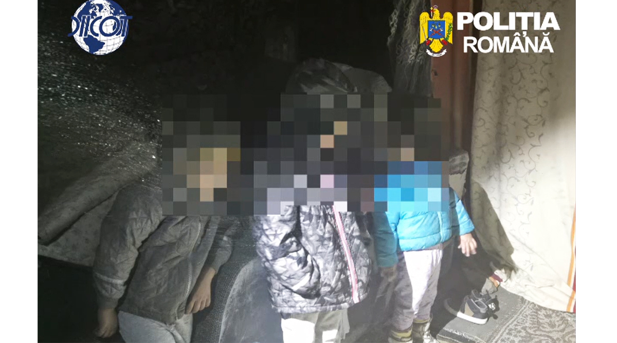 VIDEO Bătuți, înfometați și trimiși la cerșit până în miez de noapte: Patru frățiori, exploatați de proprii părinți