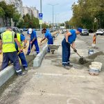 FOTO Lucrări ample în cartierul Tomis Nord: Confort Urban modernizează trotuarele, carosabilul și suplimentează locurile de parcare
