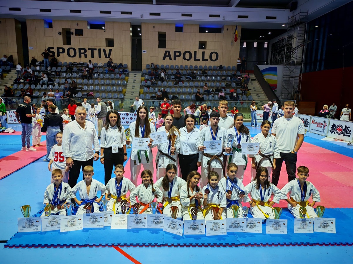 FOTO Oyama Dojo Constanța strălucește la cea de-a VIII-a ediție a competiției internaționale Dacia Fighting! Vezi aici premiile obținute
